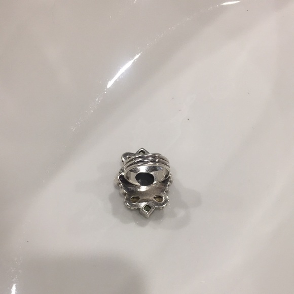 Multi stone ring/Sterling silver/much prettier in person - Picture 4 of 5